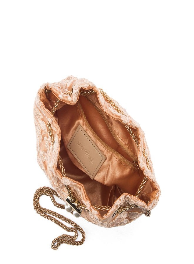 Lino Perros Texas Clara Peach Clutch - Image 5